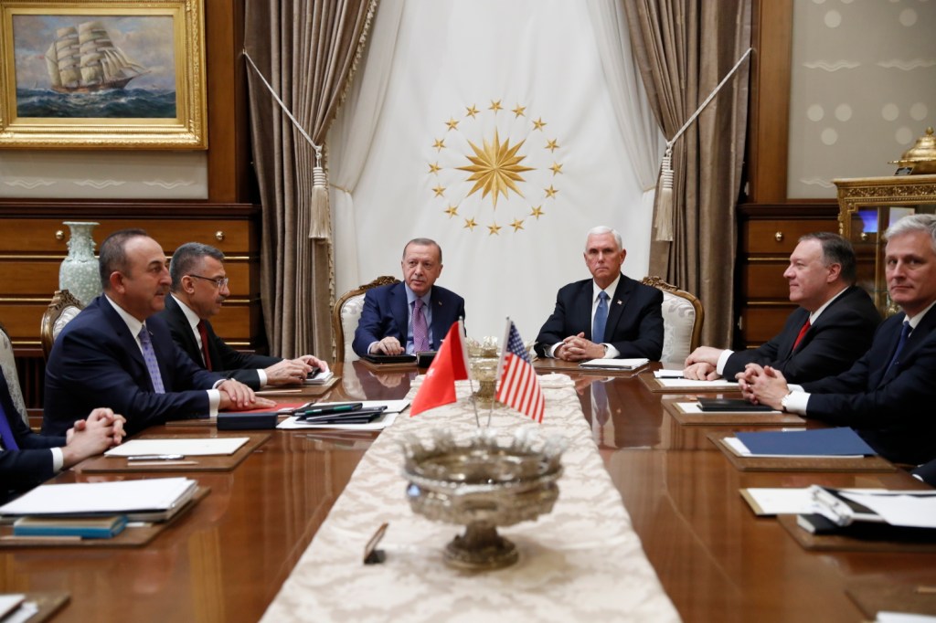 US hails Turkish cease-fire; Kurds must vacate border area