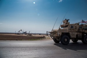 Artillery fire lands near American troops in Syria