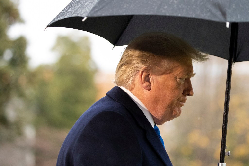 Impeachment shadows Trump on trip to NATO leaders meeting