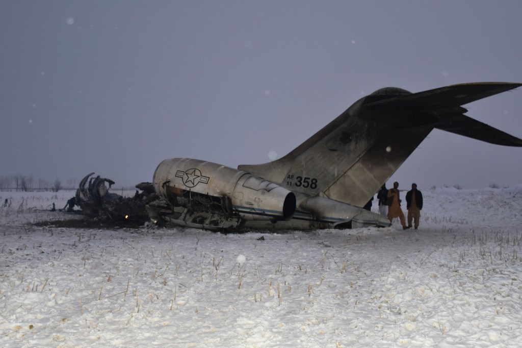 Air Force E-11A aircraft goes down in eastern Afghanistan; US military investigating