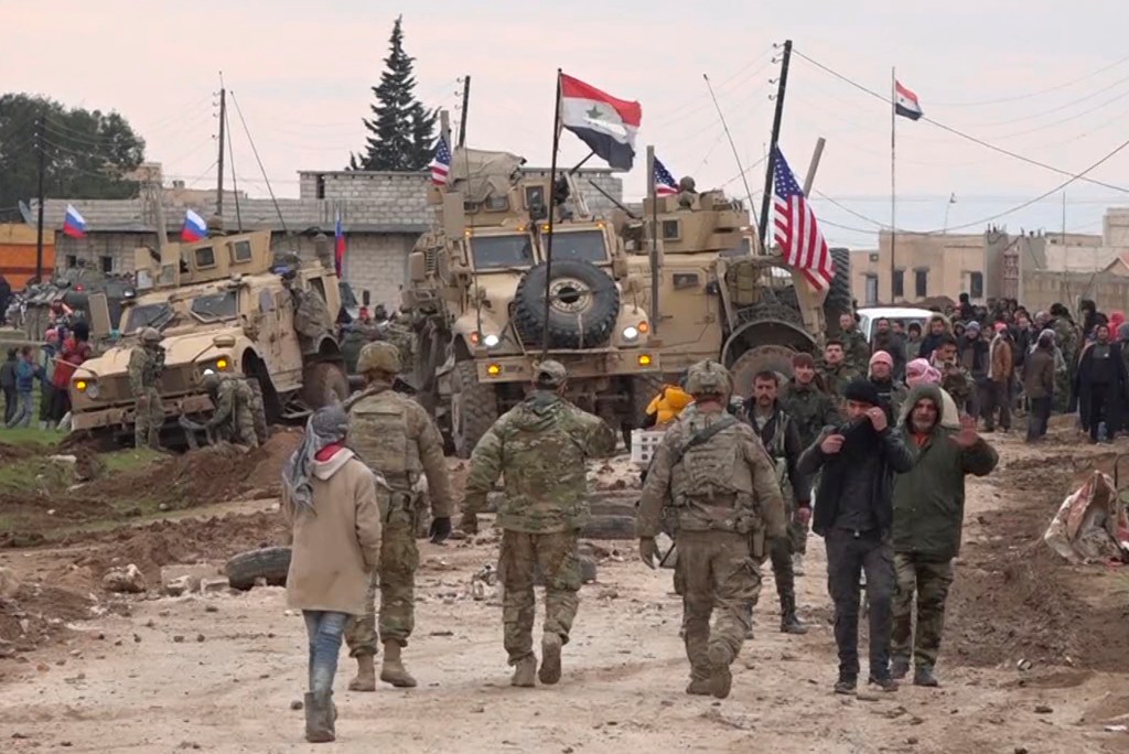 Russian patrol vehicle in clash with US convoy in Syria violated deconfliction rules, OIR says