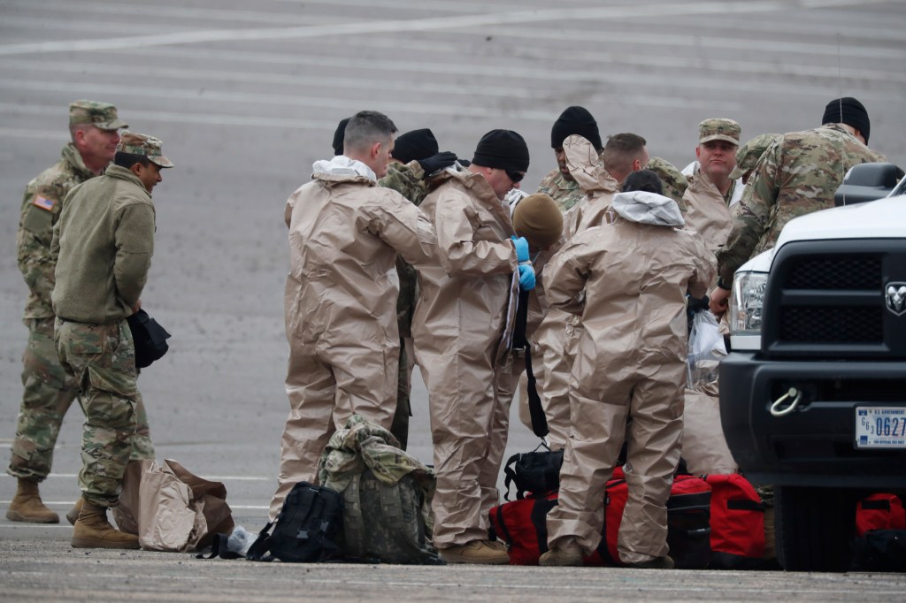 Latest Guard update: 18,500 troops mobilized for COVID-19 response, 11 states, 2 territories and DC on Title 32 status