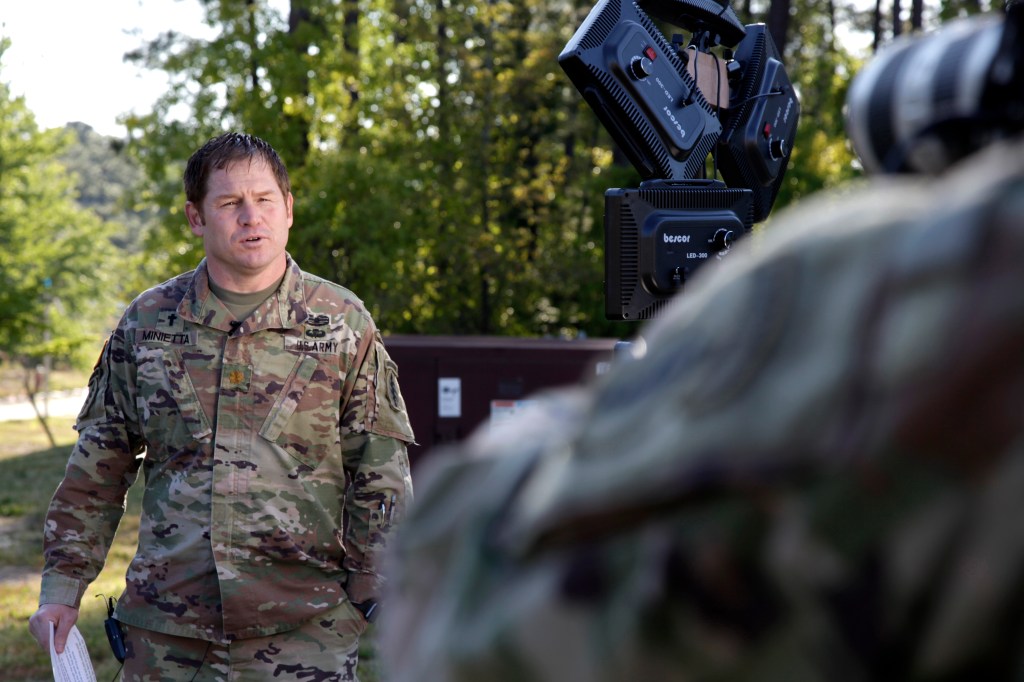 Military chaplains pivot to serve soldiers in virus outbreak