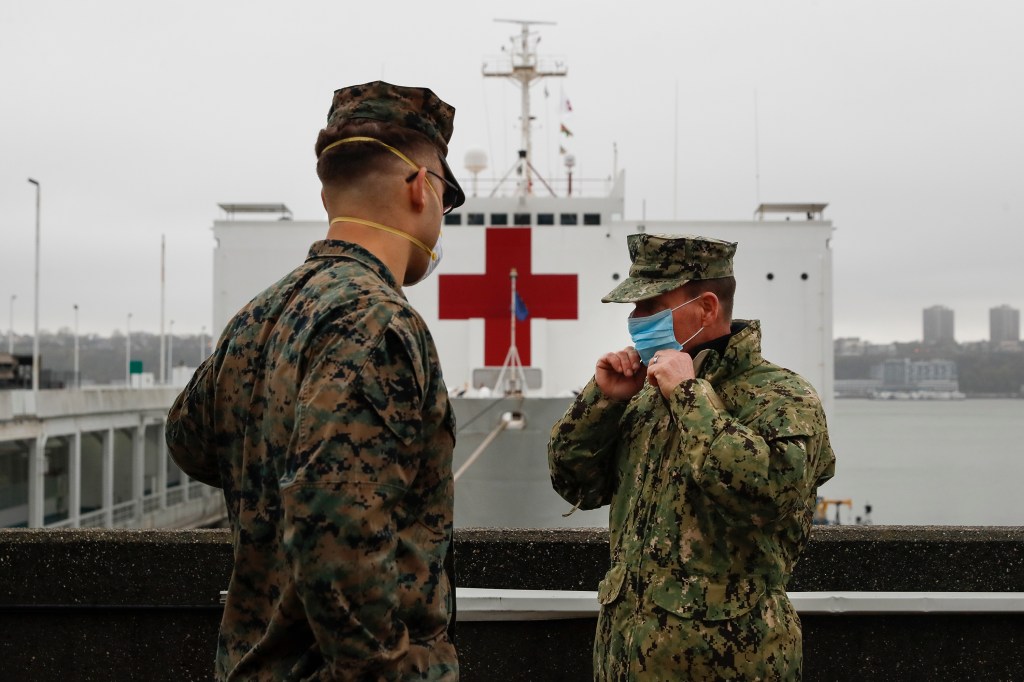 Eligible Marines will receive a medal for COVID-19 related duties
