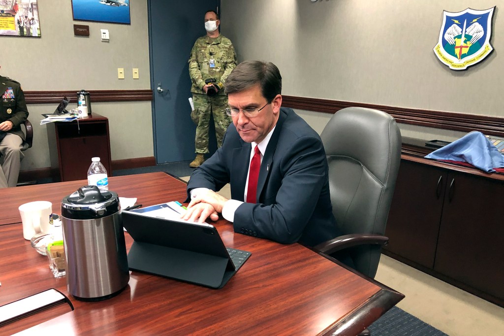 Esper: Pentagon ready for any new wave of coronavirus