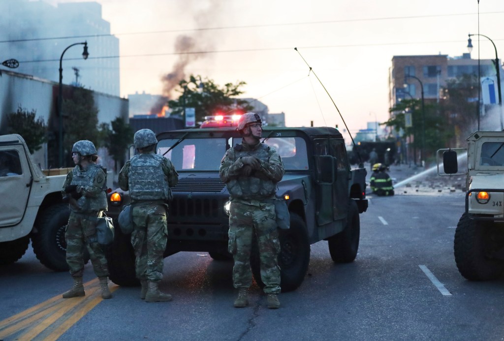 5,000 National Guard troops in 15 states and DC activated to help quell growing civil unrest