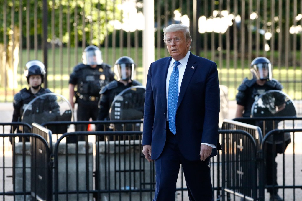 Trump plans to use active-duty military forces to deal with growing protests