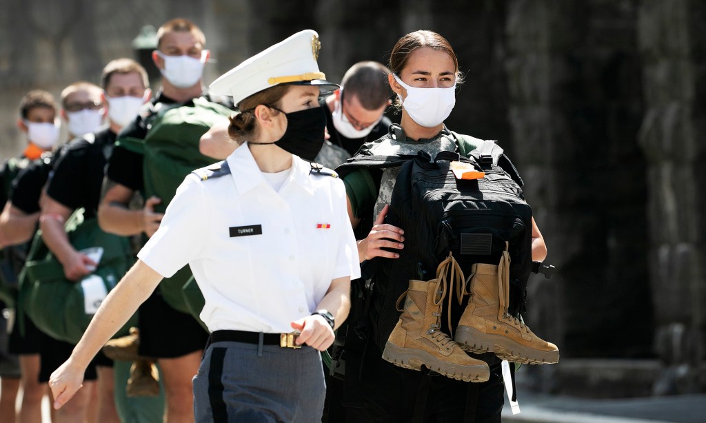 New West Point cadets arriving for Reception Day tested for COVID-19 amid pandemic