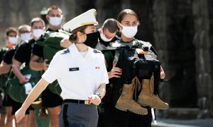 New West Point cadets arriving for Reception Day tested for COVID-19 amid pandemic