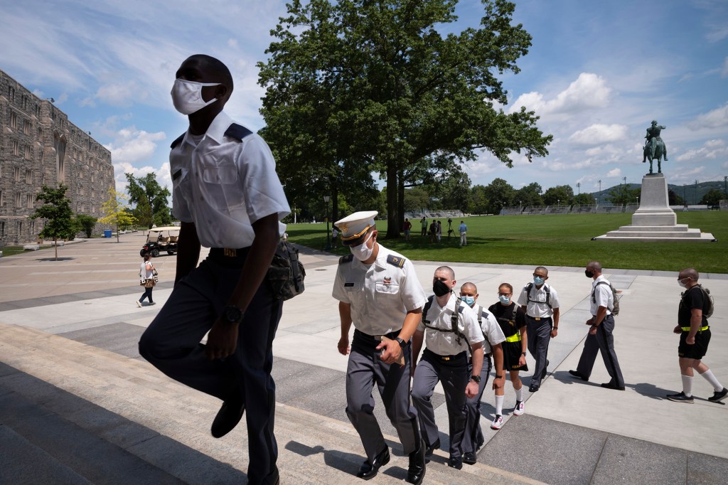 You now have to wear a mask virtually everywhere on military bases — including outdoors