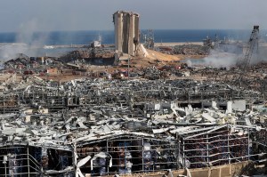 Air Force C-17s delivering relief to Beirut following deadly explosion