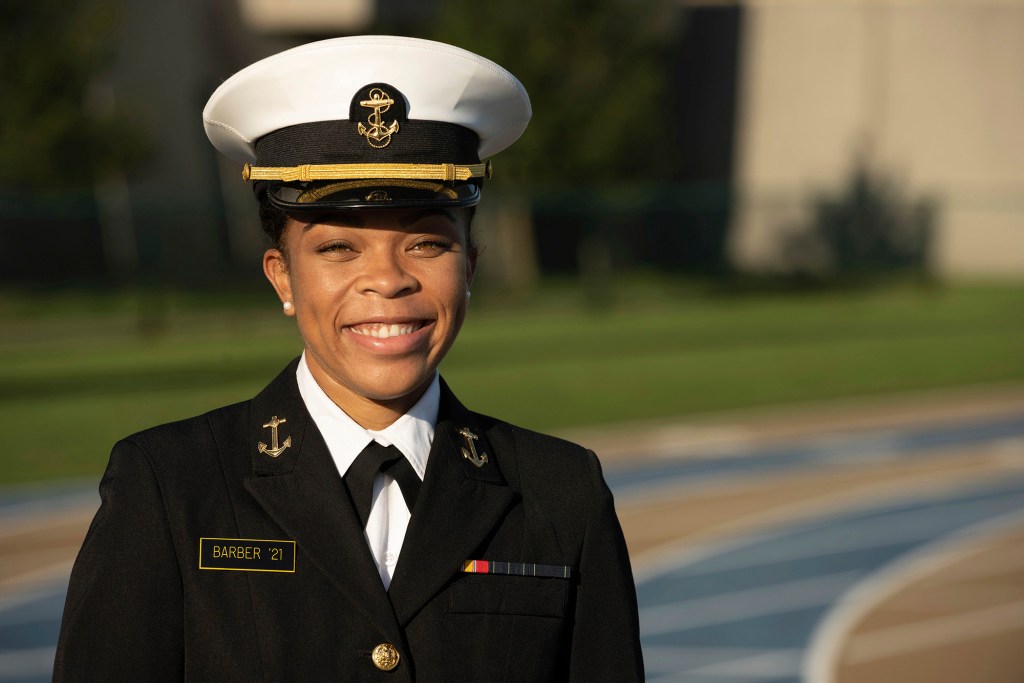 First Black woman named student brigade commander at Naval Academy