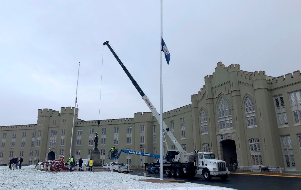 Virginia Military Institute removes statue of Confederate Gen. ‘Stonewall’ Jackson