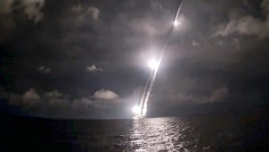 Russian nuclear submarine test-fires 4 missiles