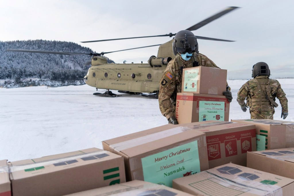 Pandemic prompts Alaska National Guard to scale back Operation Santa Claus