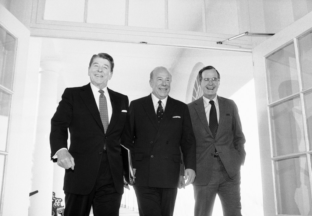 Reagan’s longtime secretary of state George P. Shultz dies