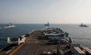 US, Belgium, France and Japan hold Mideast naval exercise