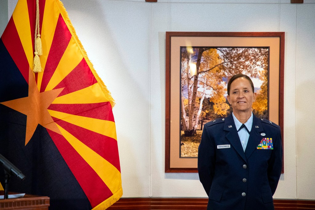 Arizona governor appoints first woman to lead state’s National Guard