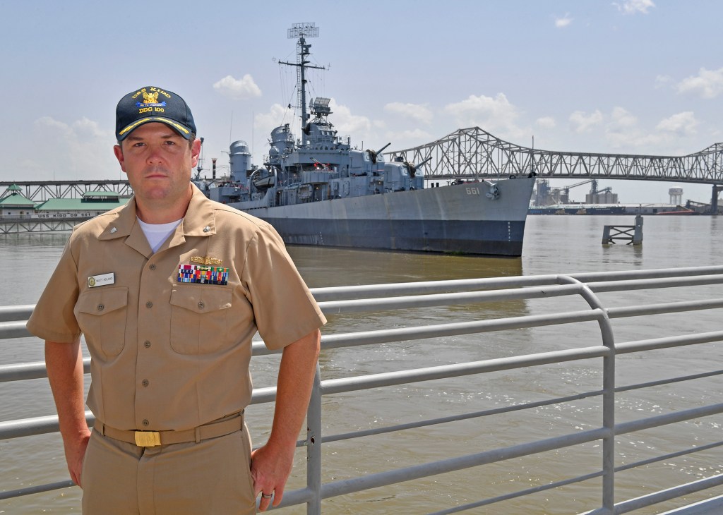 World War II-era ship played role in career of destroyer Kidd’s new commander