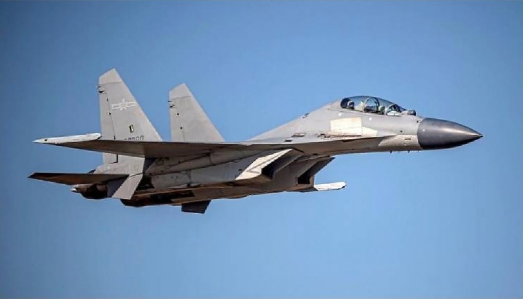 China sends largest group of military aircraft in single day near Taiwan