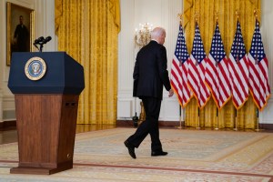 Biden: ‘No amount of military force would ever deliver a stable and secure Afghanistan’