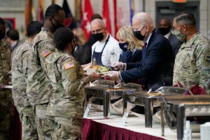 Bidens to serve up ‘Friendsgiving’ dinner for military families