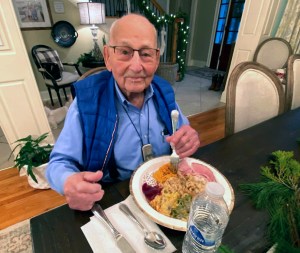 WWII vet who survived COVID-19 honored on 105th birthday