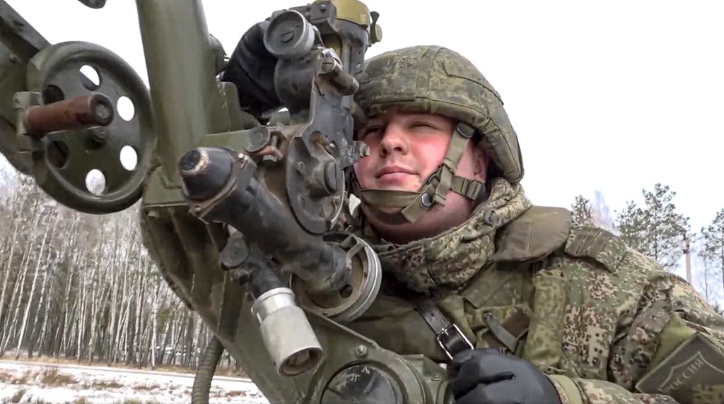 Russia at 70 percent of Ukraine military buildup, officials say