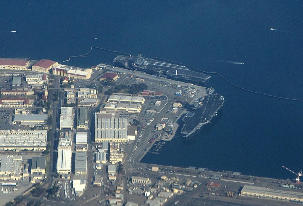 Driver found with bomb-making materials at California Navy base