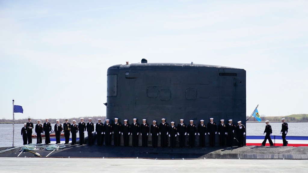 Biden says sub he commissioned will enhance US security