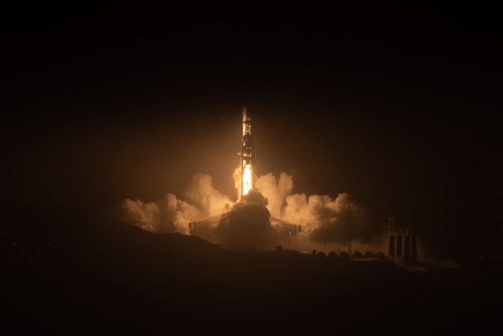 US intelligence satellite launches from California