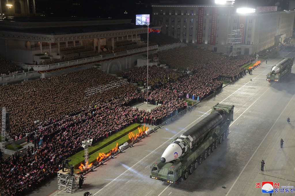 See the weapons on display during North Korea’s latest parade