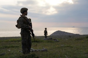 Swedish, US troops drill on remilitarized Baltic Sea island