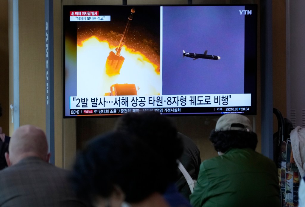 North Korea fires another missile, flies planes near border