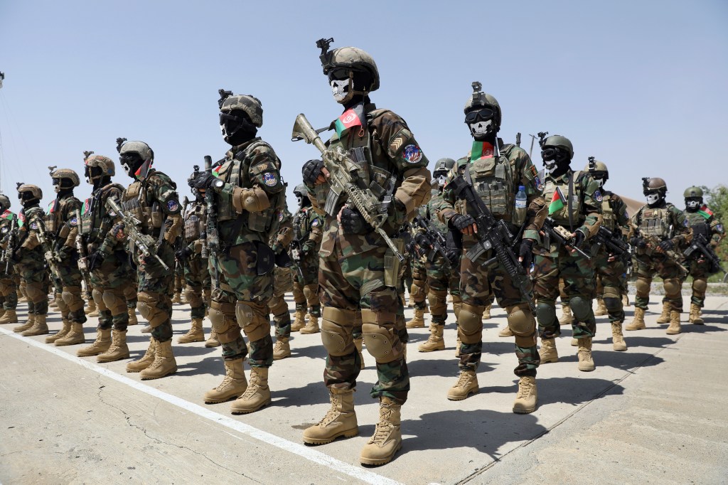 Russia recruiting US-trained Afghan commandos, vets say