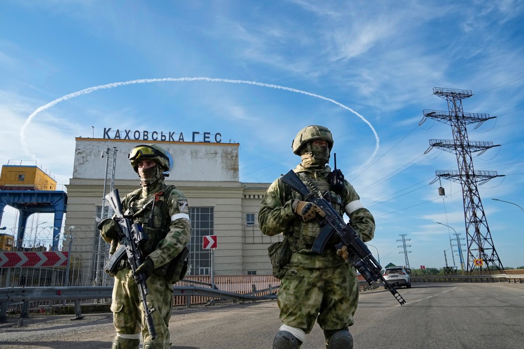 Russia says it’s withdrawing troops from key Ukrainian city