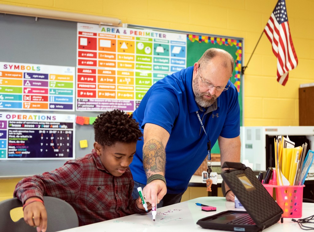 Army veteran finds his true calling as a teacher