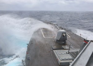 Navy denies Chinese claim it drove away American destroyer