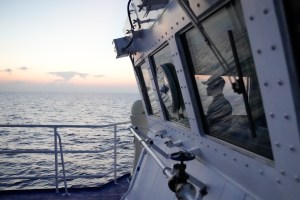 On board a Philippine patrol in contested South China Sea