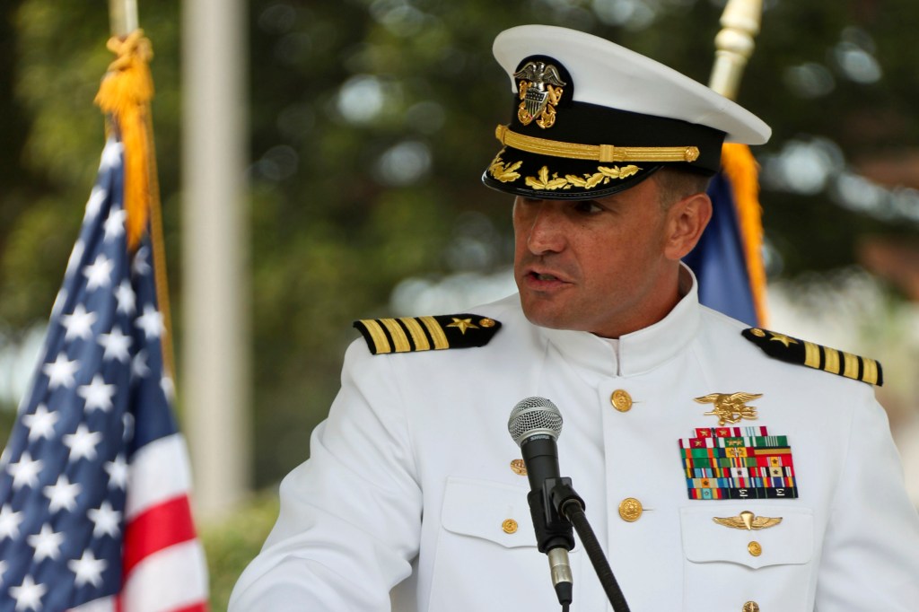 Navy commander pulled from job in connection with SEAL candidate death