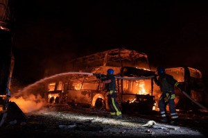 Russia launches ‘exceptional’ air attack on Kyiv as Europe, China look