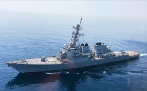 US and allied naval commanders in Mideast transit Strait of Hormuz