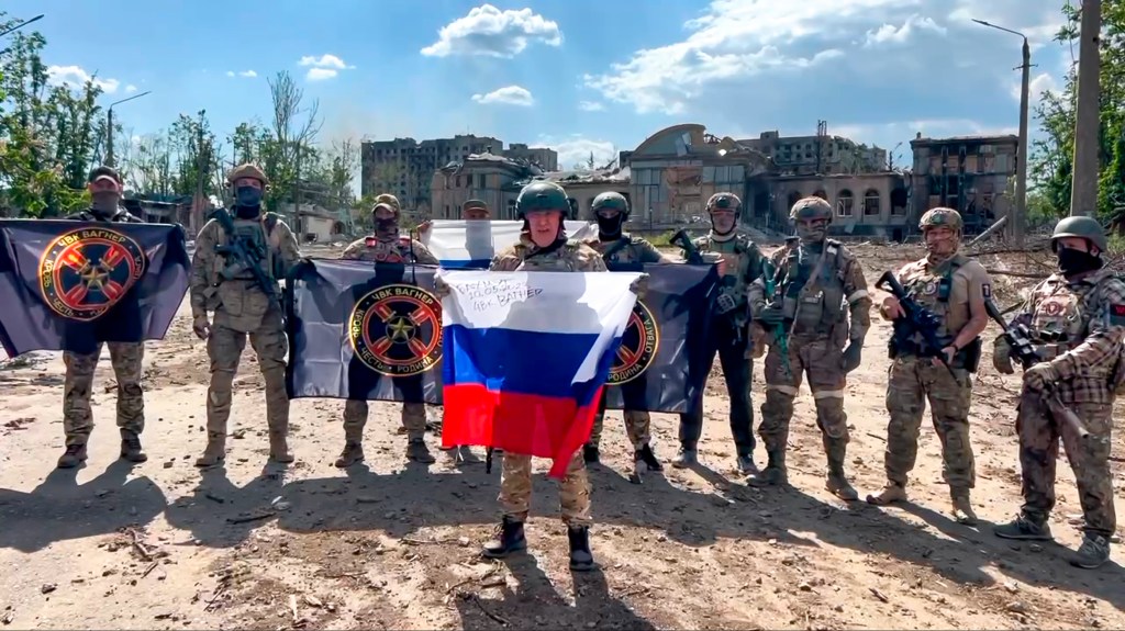 Russian private army chief says handing off Bakhmut to main army