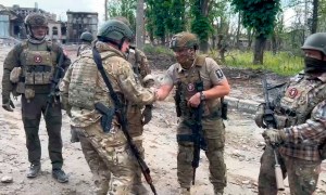Zelenskyy denies Ukrainian city of Bakhmut occupied by Russian forces