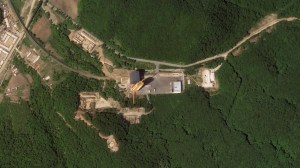 Images show North Korea’s launch pad as it prepares its spy satellite