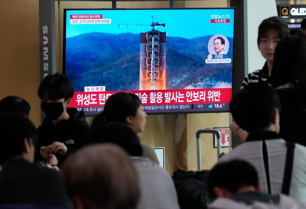 North Korea says attempt to launch first spy satellite ends in failure