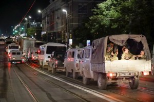 Russian troops withdraw from Moscow after mercenary revolt ends
