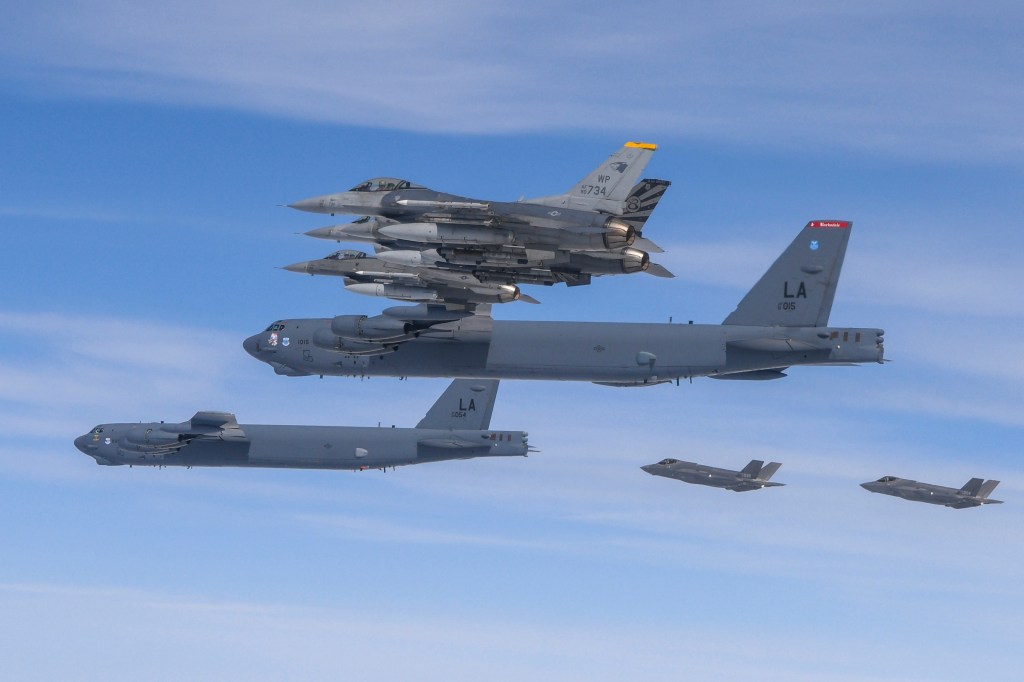US flies nuclear-capable bombers in new show of force to North Korea