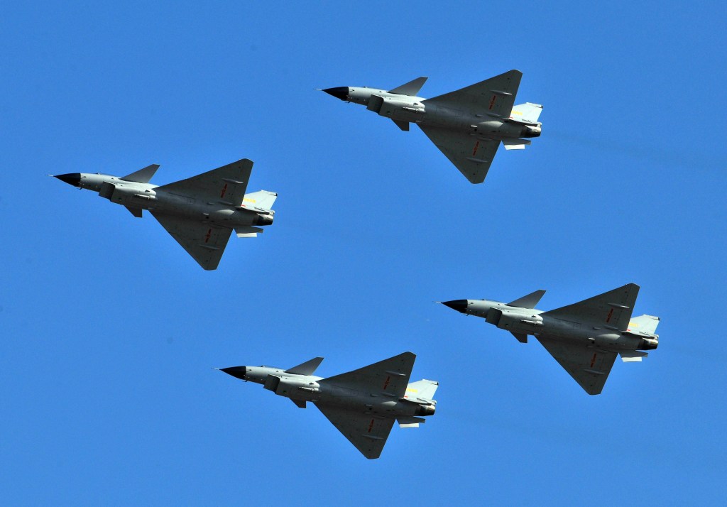 China sends dozens of fighter jets, bombers toward Taiwan