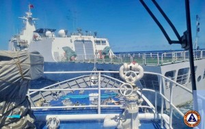Philippine military condemns Chinese coast guard’s use of water cannon